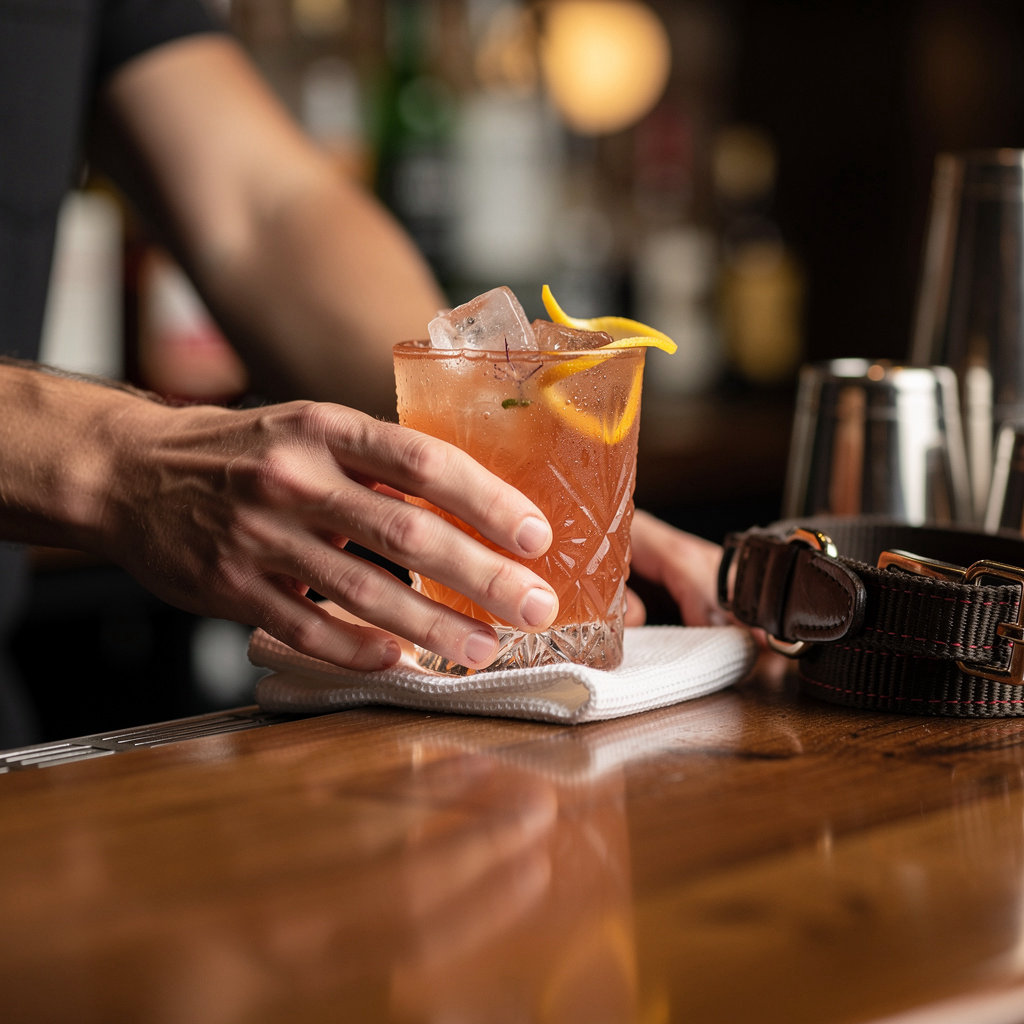 De La Vina Lounge Santa Barbara bar scene with drinks, music, and games for a fun night out